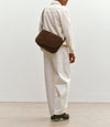 Hunter Messenger Suede Chocolate