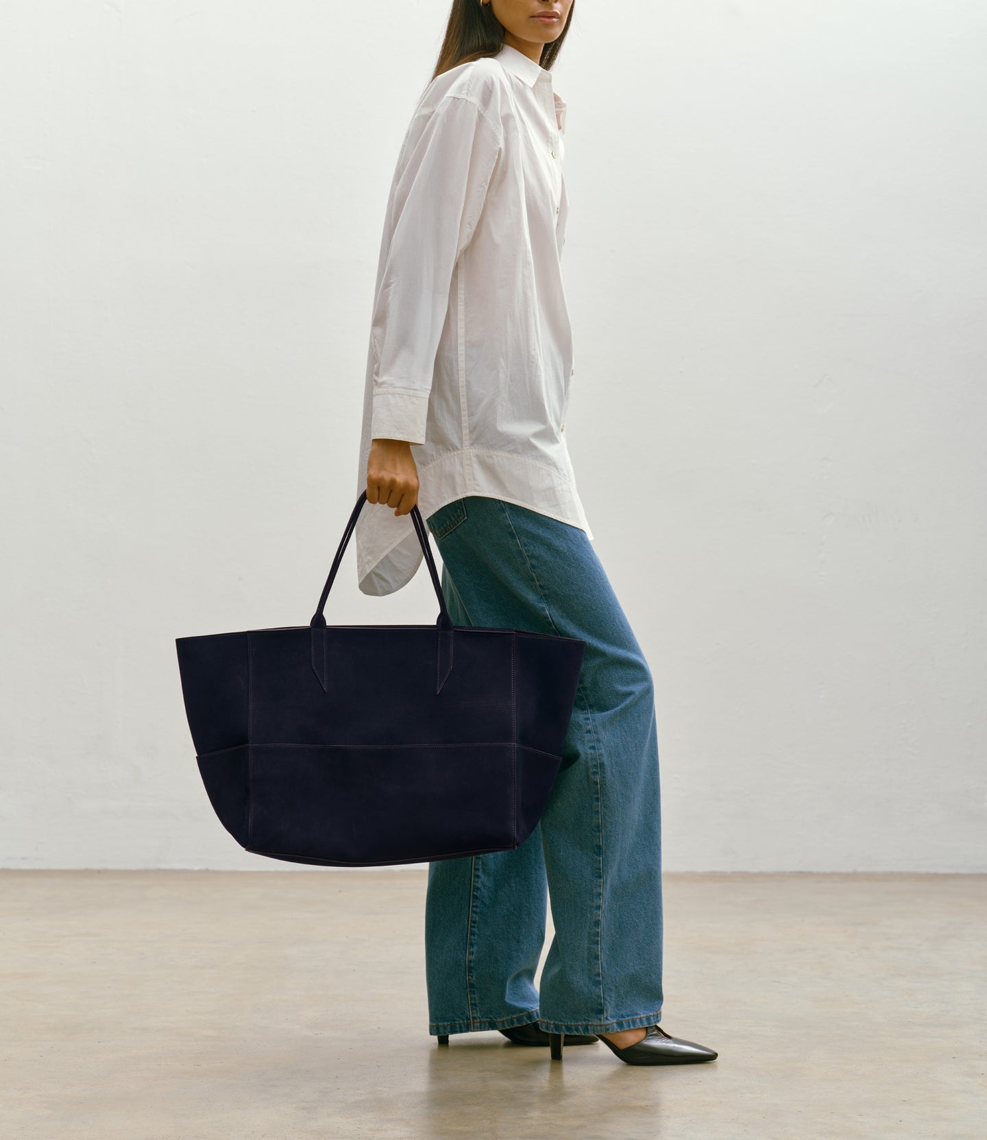 Incognito Large Nubuck Navy