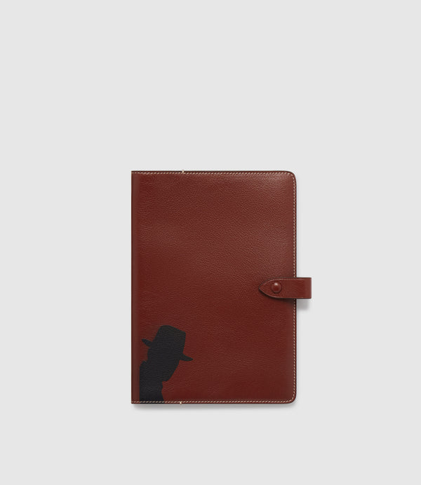 INDIANA JONES™ A5 Notebook Cover Rust Elvis Leather