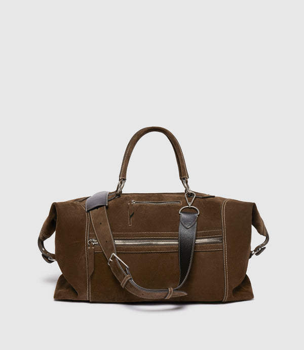 INDIANA JONES™ Vagabond Duffle Chocolate Suede