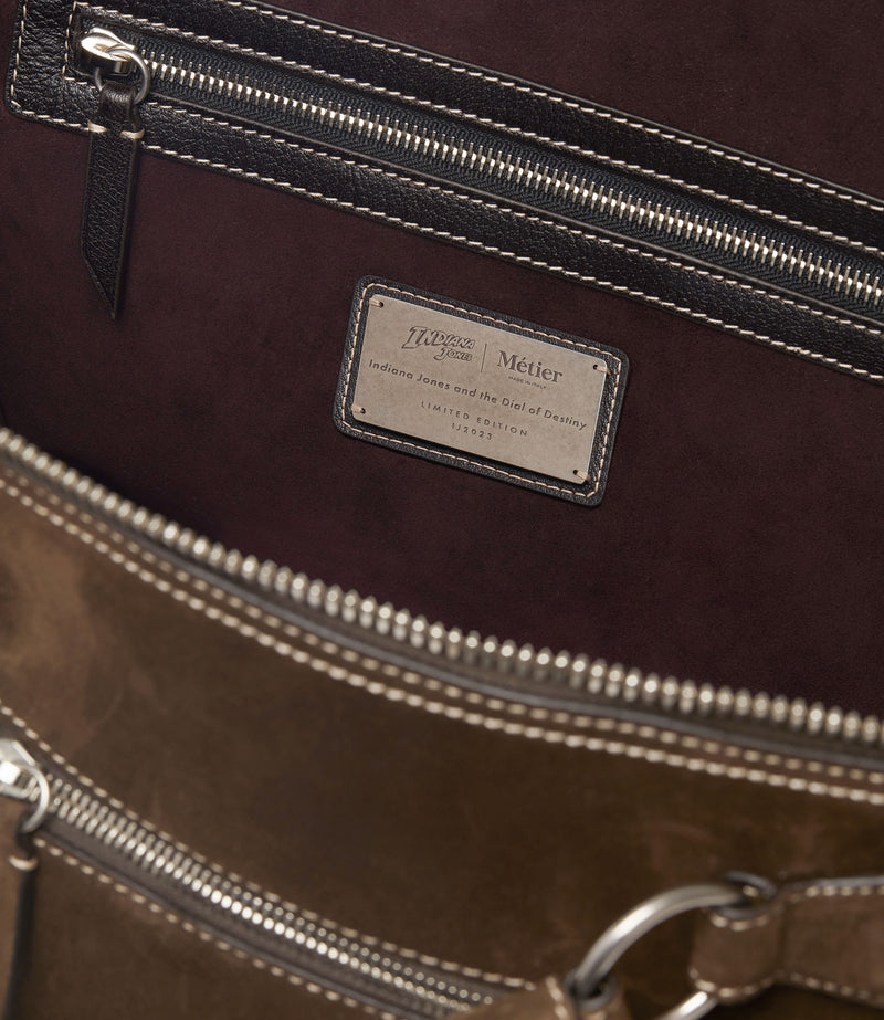 INDIANA JONES™ Vagabond Duffle Chocolate Suede