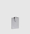 ISSIMO | Métier Small Wallet Metallic Calfskin Silver