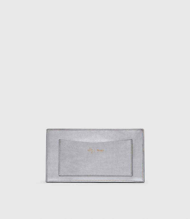 ISSIMO | Métier Ease Metallic Calfskin Silver