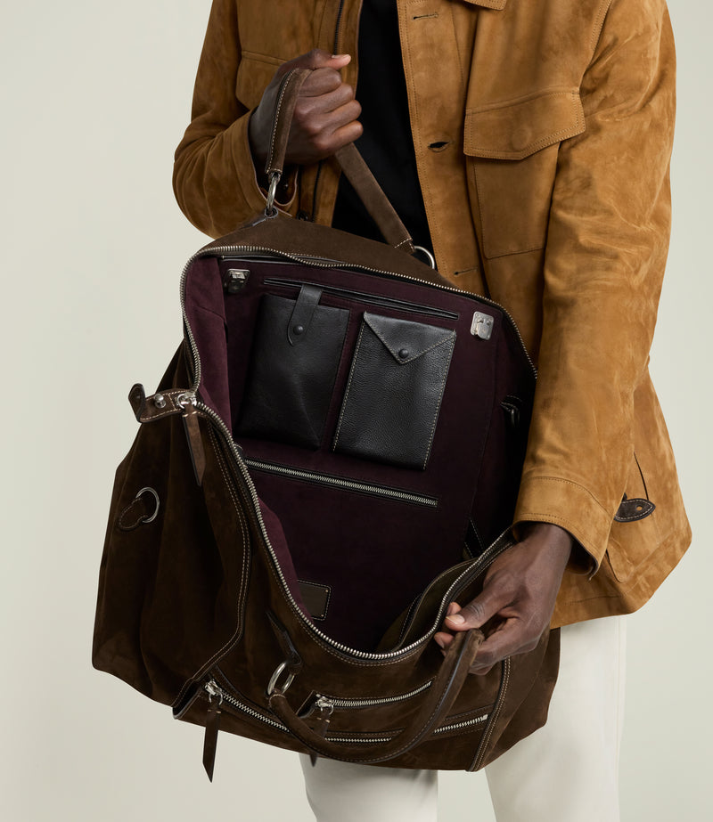 INDIANA JONES™ Vagabond Duffle Chocolate Suede