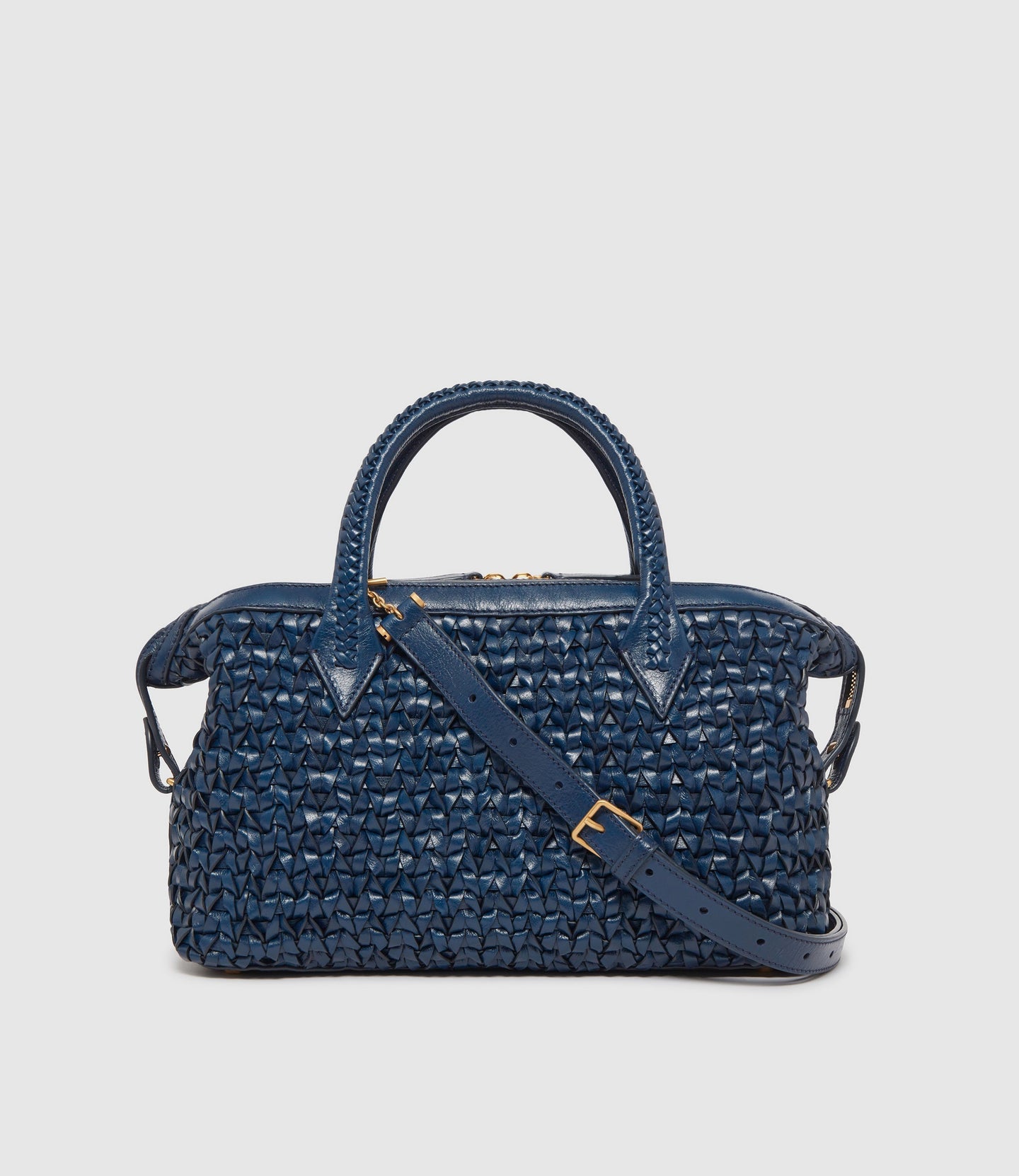 Collector's Edition: Vérité City Small Meribel Woven Sapphire 9/10