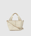 Market Mini Smooth Calfskin White Sand