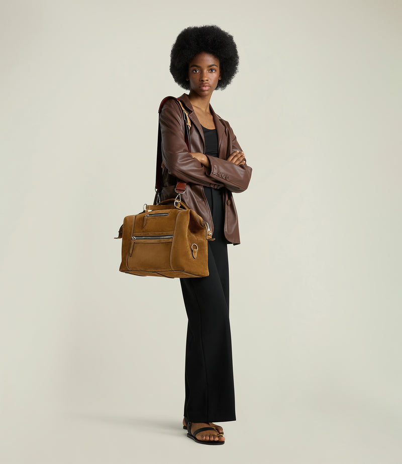 Main W INDIANA JONES™ Vagabond Messenger Marrakech Suede – Collector’s Edition