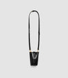 Minimalist Double Glossy Calfskin Black