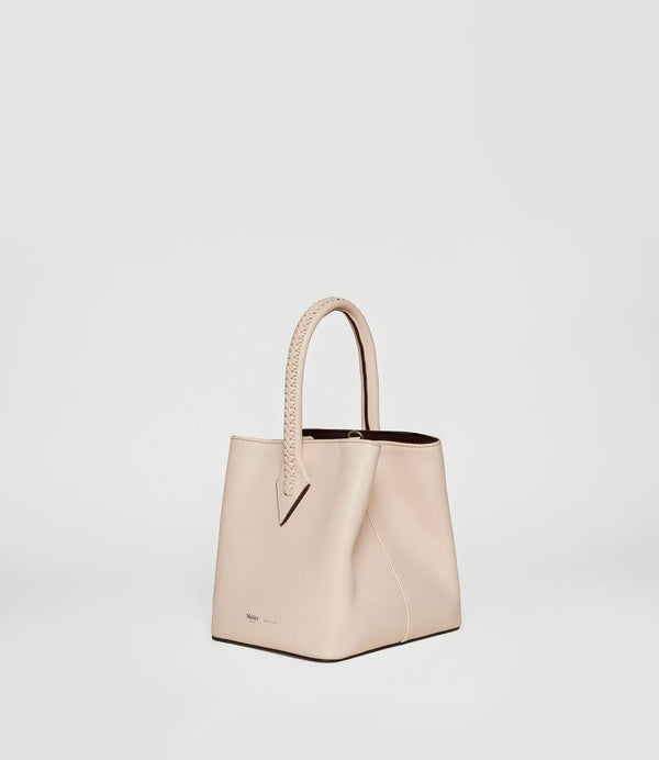 Perriand Mini Collapsible Tote Bag Smooth Calfskin Blush