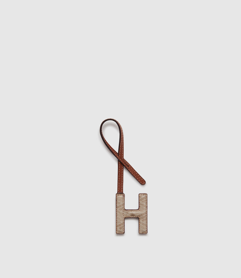 Personalisation Letter Charm Signature Canvas Light