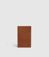 Thin Travel Wallet Buffalo Cognac