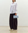Edge Clutch Suede Hydra