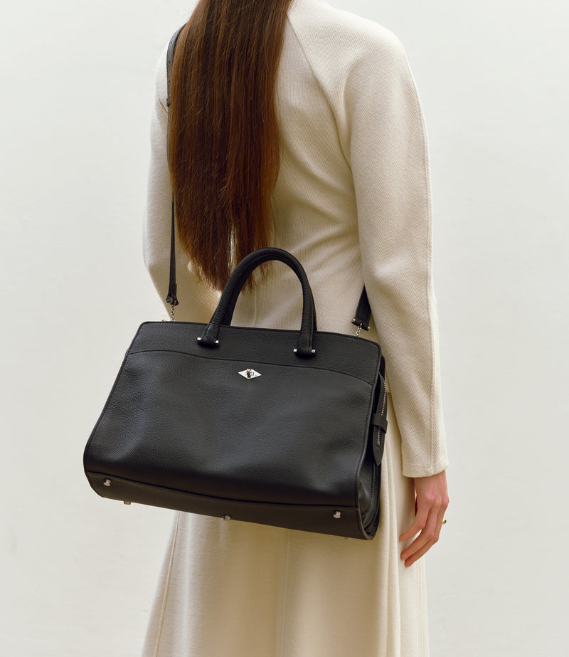 Private Eye Soft Grain Leather Black
