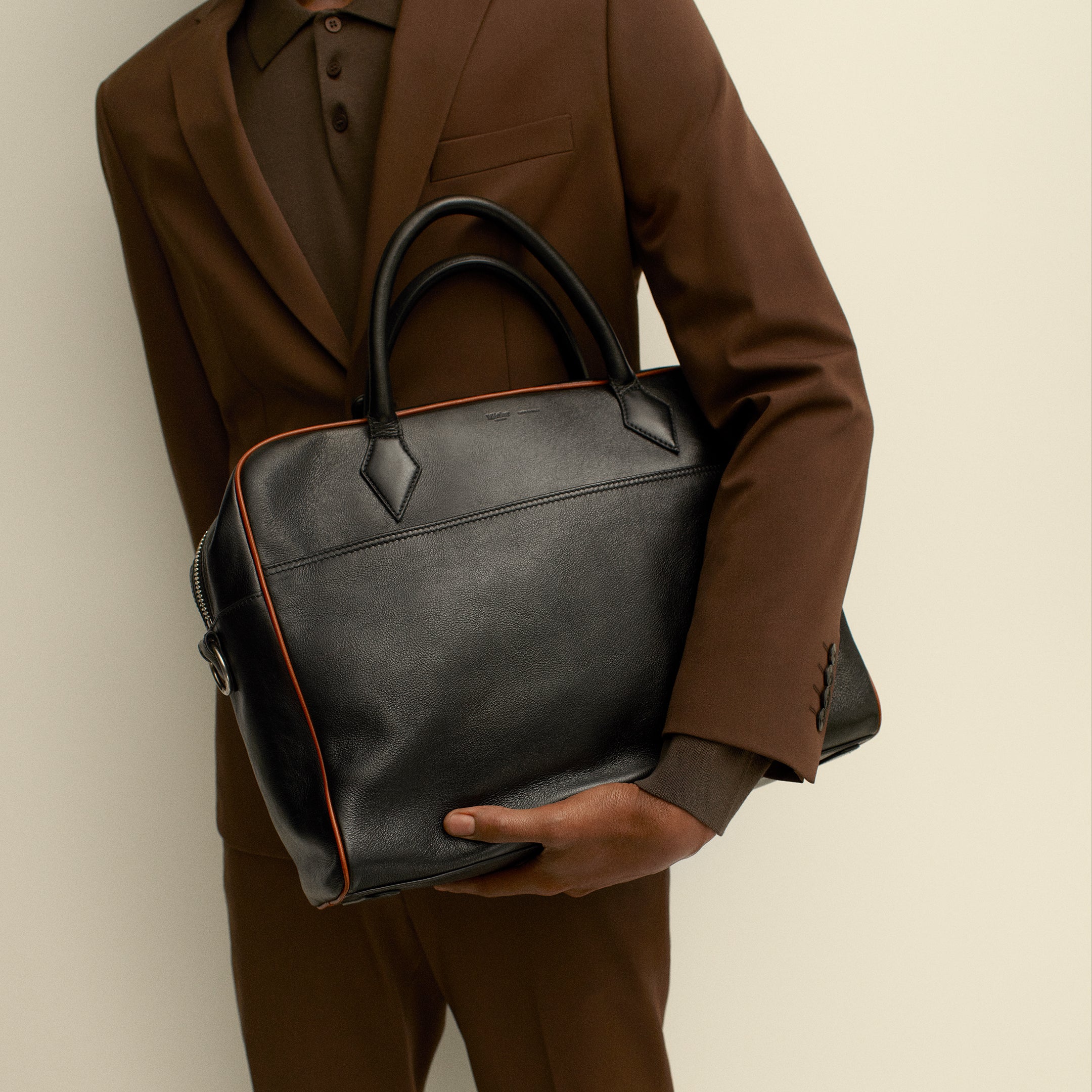 Mens luxury leather bags online