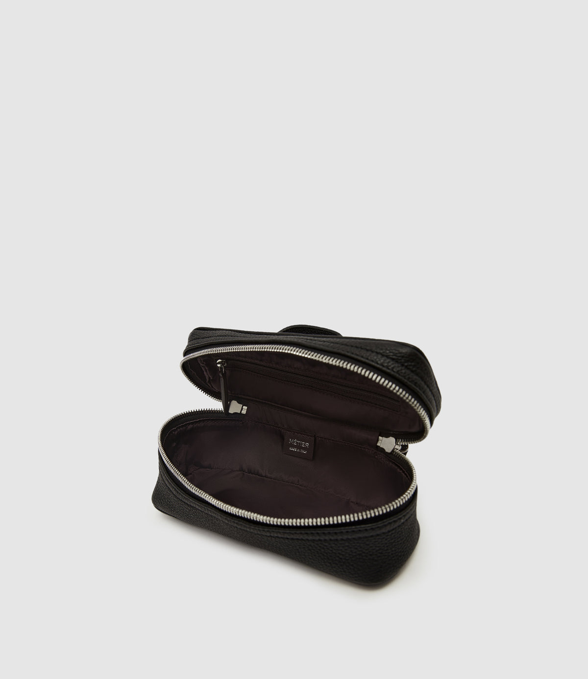 One Day Toiletry Bag Pebble Grain Black