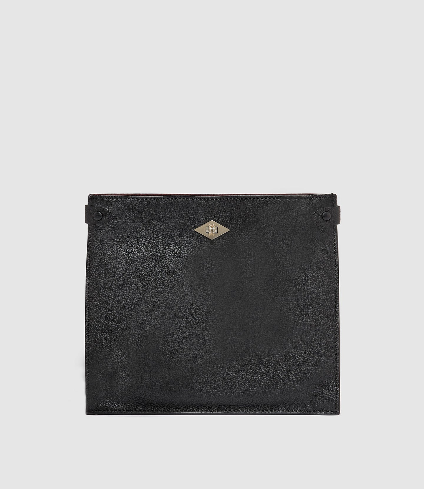 Stowaway Crossbody Soft Grain Leather Black
