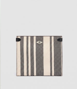 Stowaway Crossbody Mod Stripe With Elvis Black