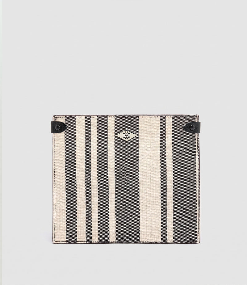 Stowaway Crossbody Mod Stripe With Elvis Black
