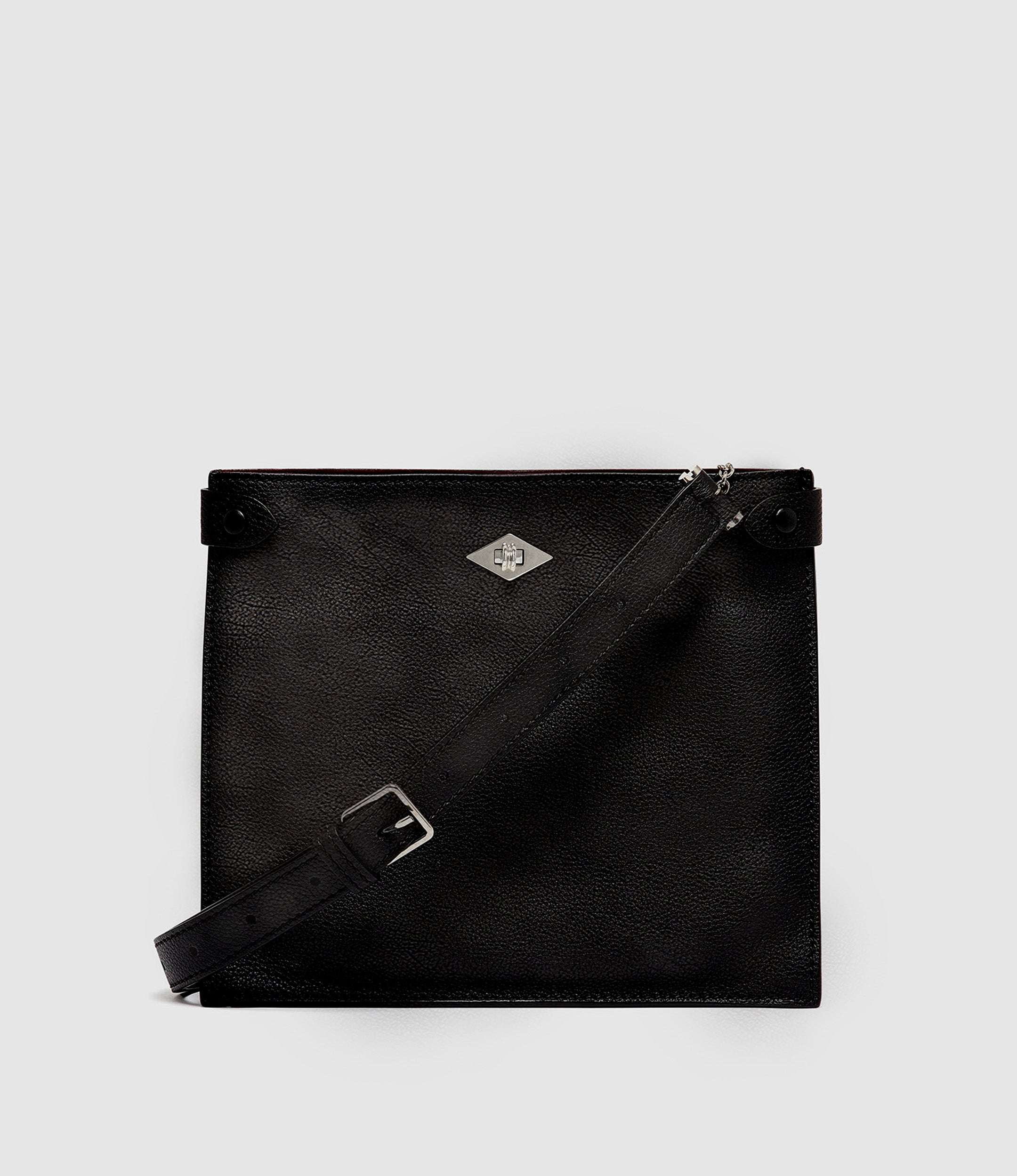 Métier Vérité City Handmade Italian Elvis Buffalo Leather Handbag