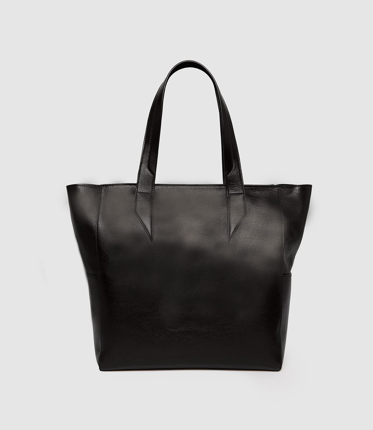 Passerby North-South Supple Calfskin Black