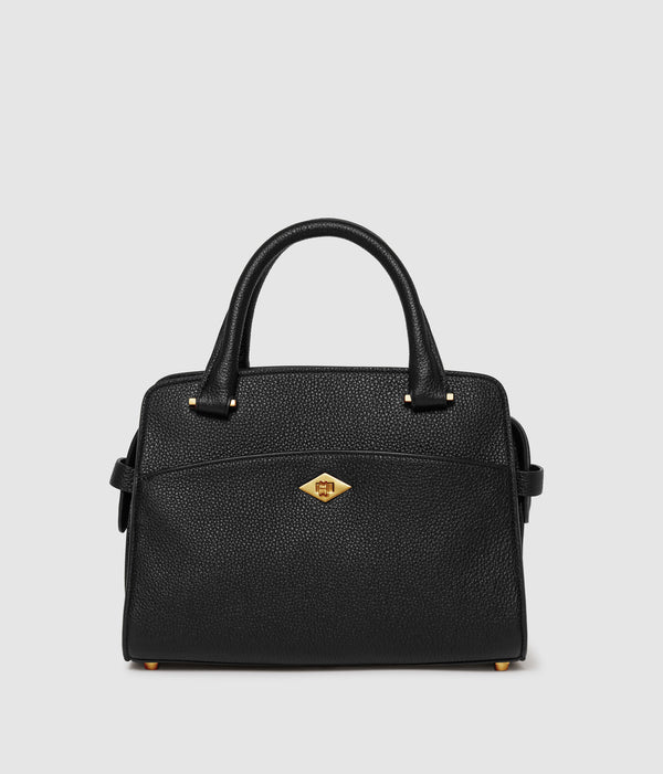 Private Eye Mini Soft Grain Leather Black