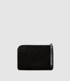 Wristlet Clutch Nubuck Black with Elvis Black