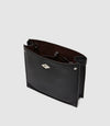Stowaway Crossbody Soft Grain Leather Black