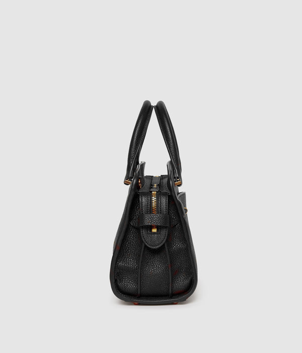 Private Eye Mini Soft Grain Leather Black