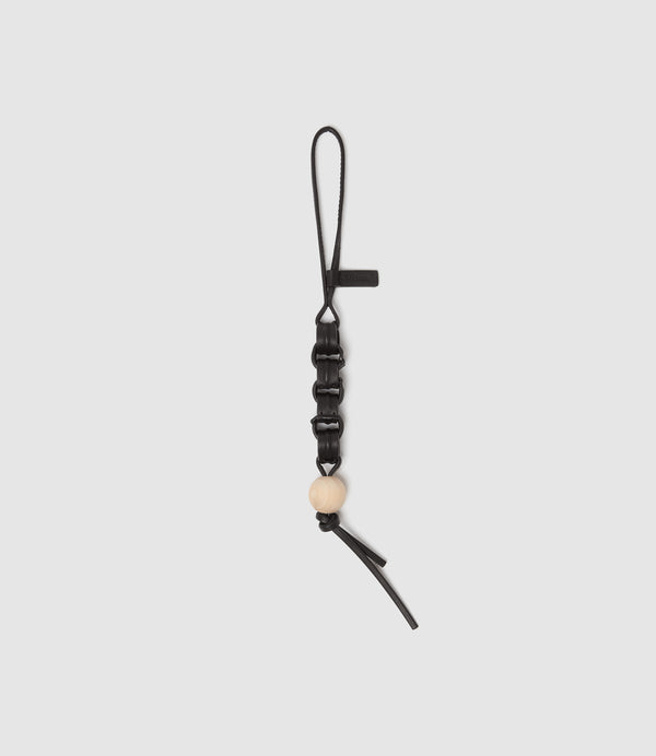 Aquilone Ball Charm Smooth Calfskin Black