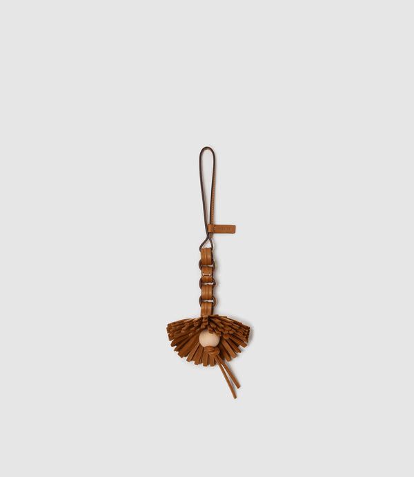 Aquilone Flower Charm Ultralight Calfskin Tan