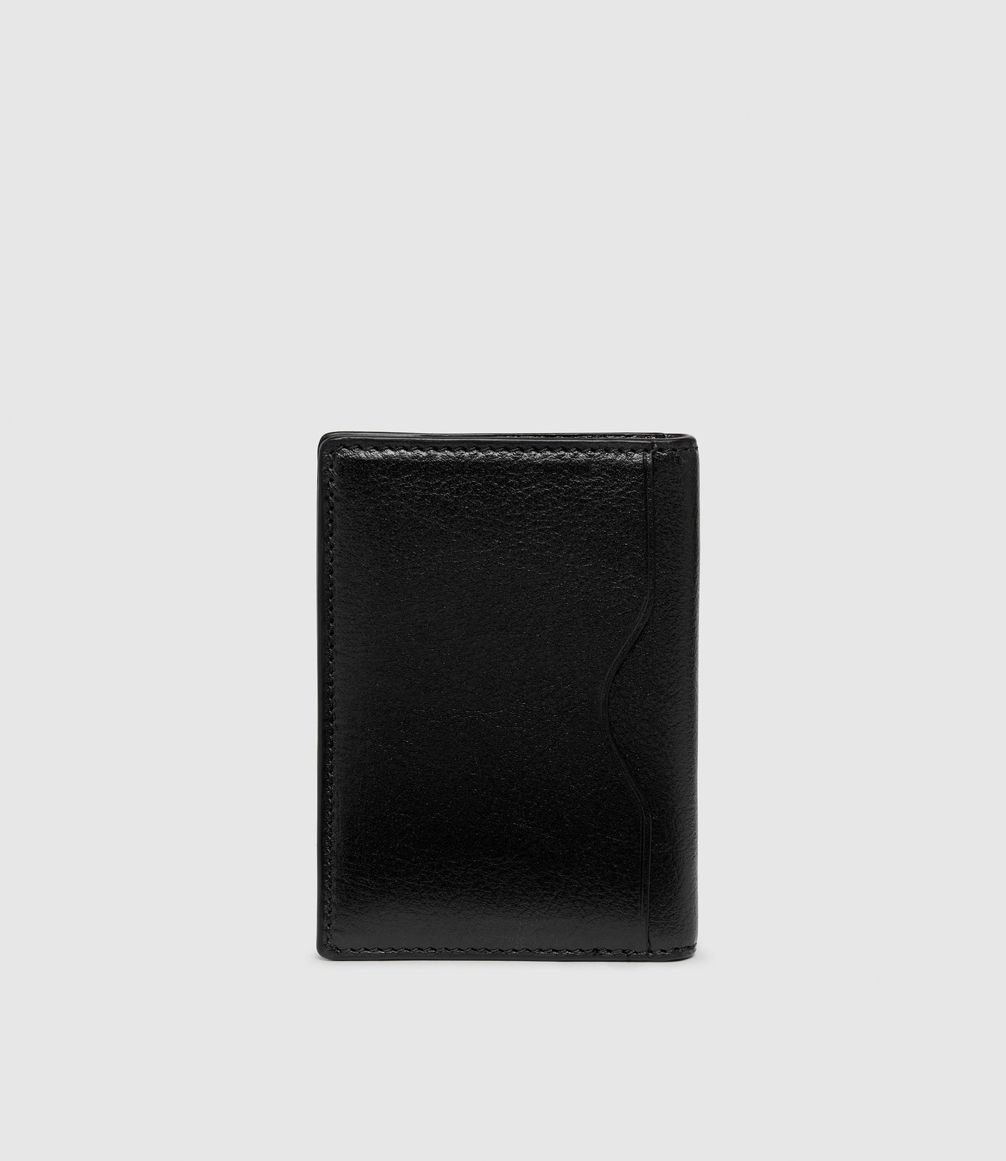 Bifold Cardholder Atelier Calfskin Black
