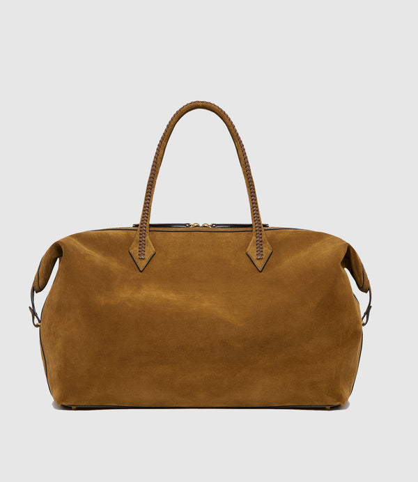 Métier Women’s Weekend Bag Tan Suede