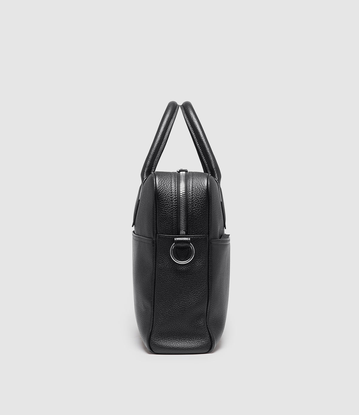 Closer Slim Pebble Grain Black
