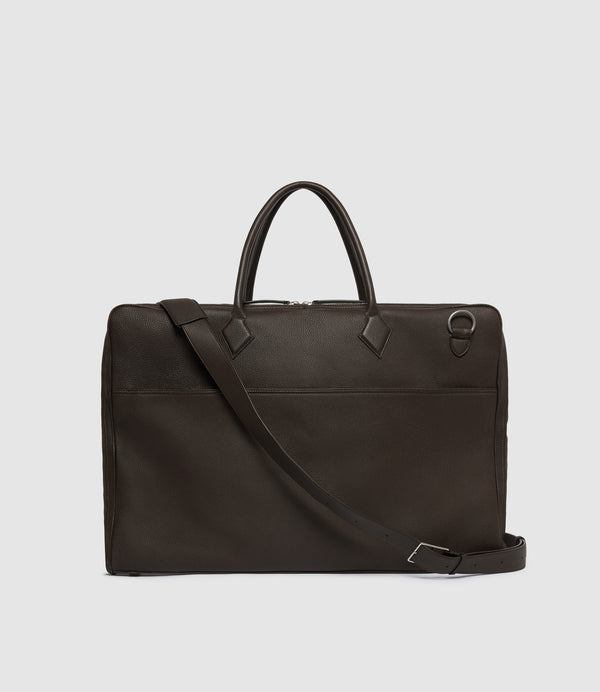 Closer Suit Carrier Pebble Grain Chocolate