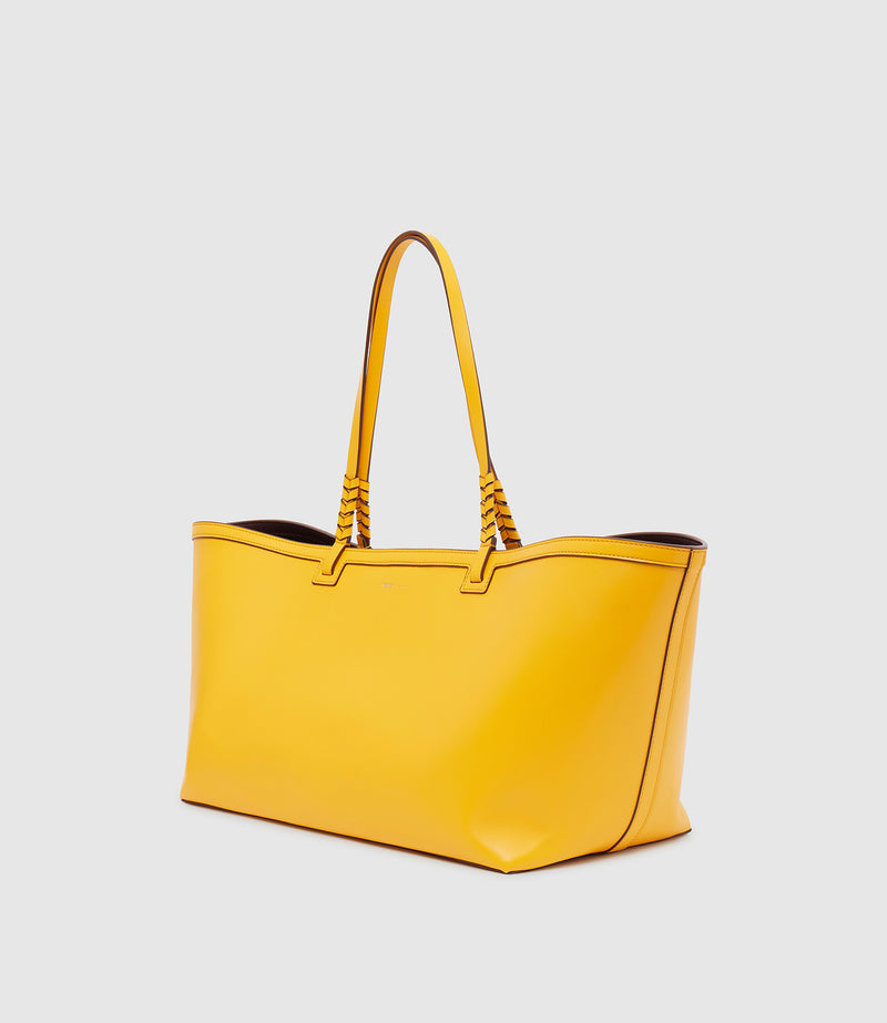 Cala 42 Nappa Plongè Calfskin Izamal Yellow