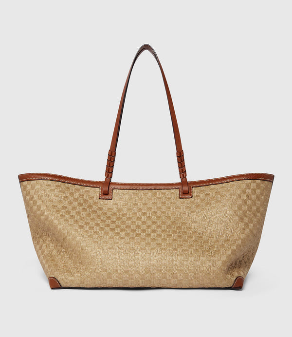 Cala 42 Woven Fabric Sahara with Buffalo Cognac