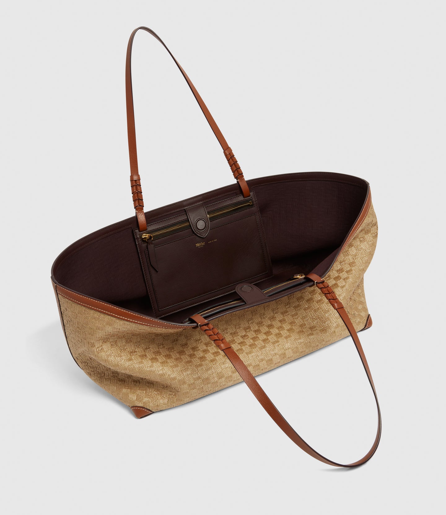 Cala 42 Woven Fabric Sahara with Buffalo Cognac