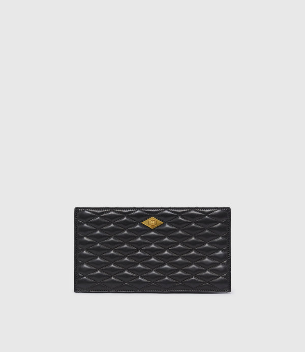 Ease Nappa Diamond Quilt Black