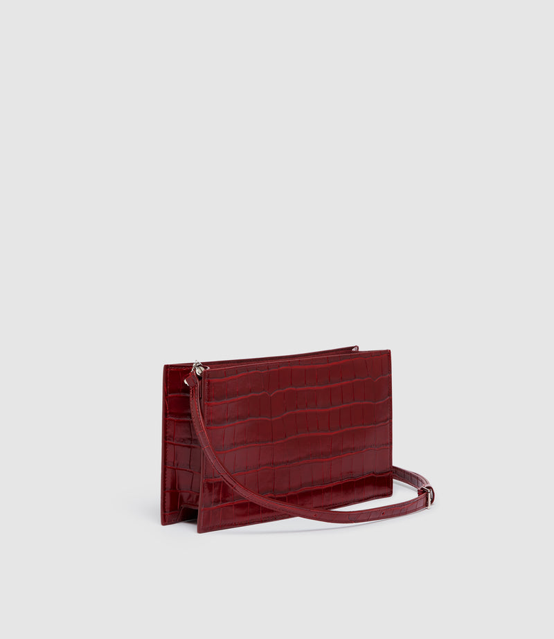Ease 24 Embossed Croc Ruby