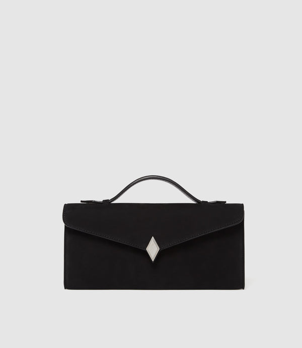 Edge Clutch Nubuck Black