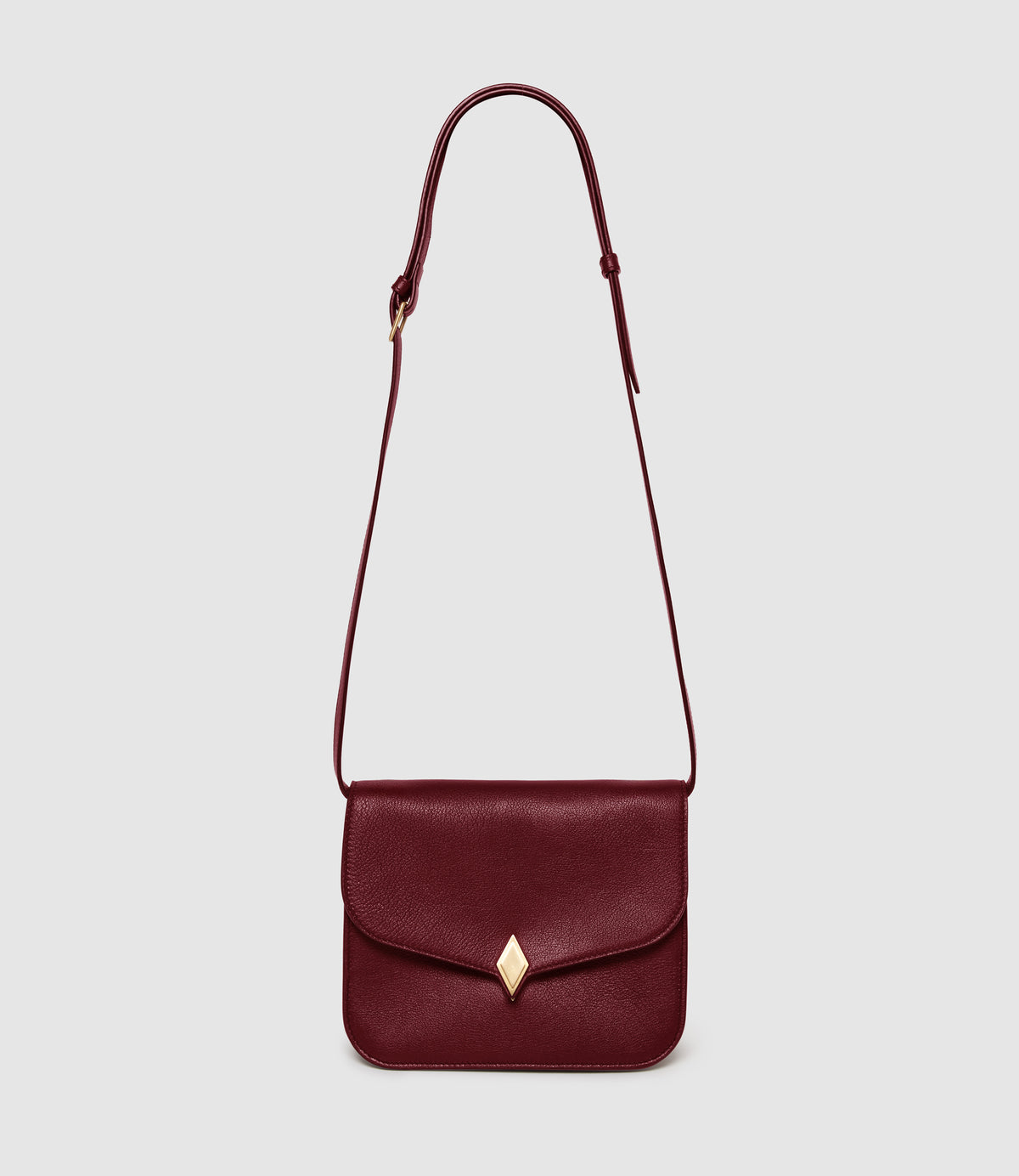 Edge Shoulder Bag Elvis Dark Cherry