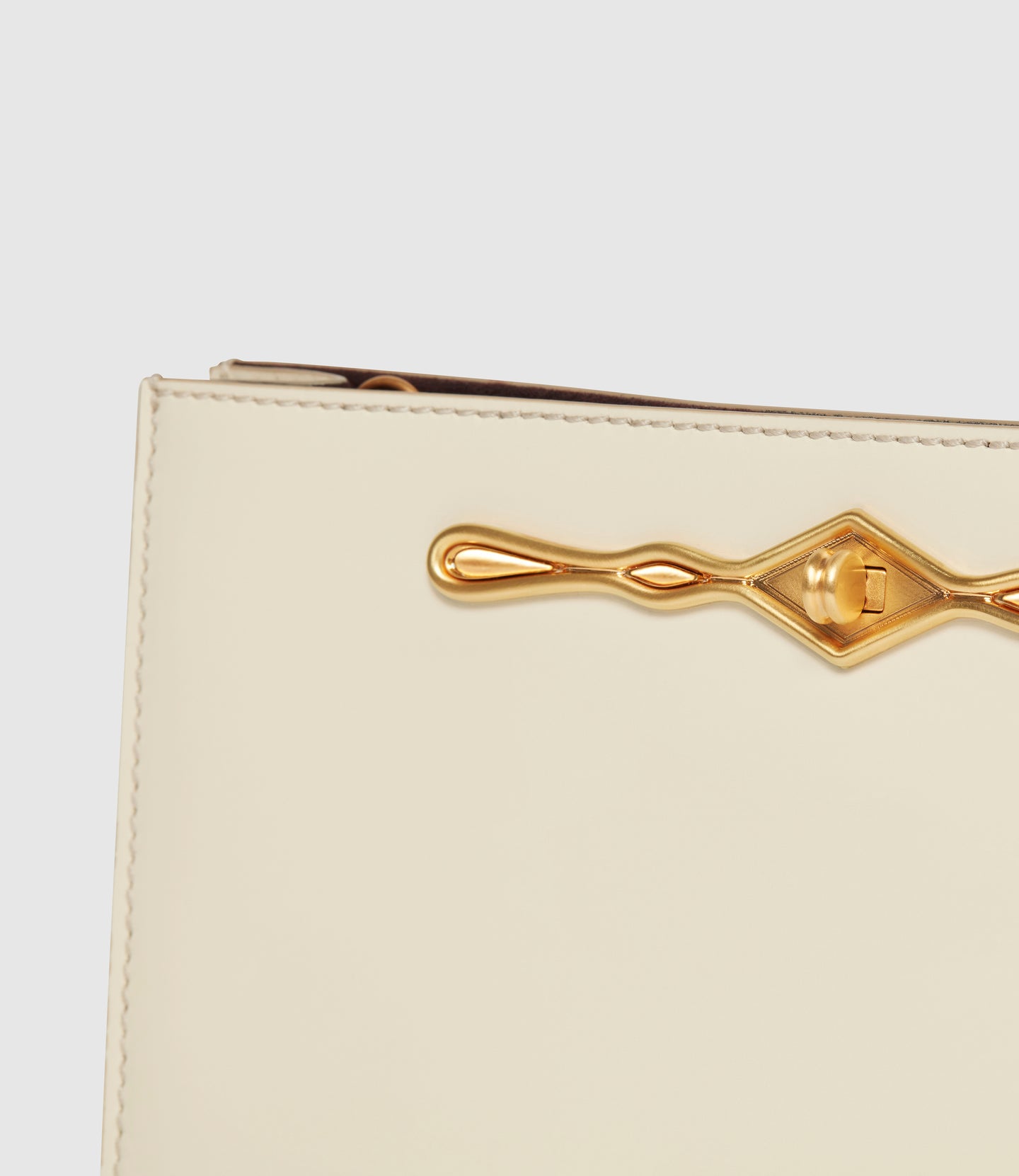 Fernando Jorge | Métier Ease Glossy Calfskin White Sand
