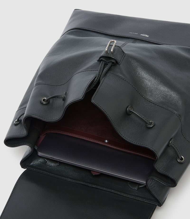 Glide Backpack Elvis Racing Green With Black