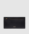 Inside Out Wallet Silky Calfskin Black