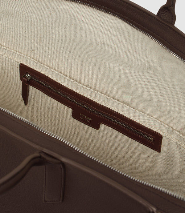Incognito 42 Soft Grain Leather Café