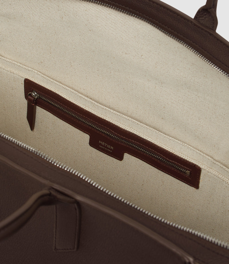 Incognito 42 Soft Grain Leather Café