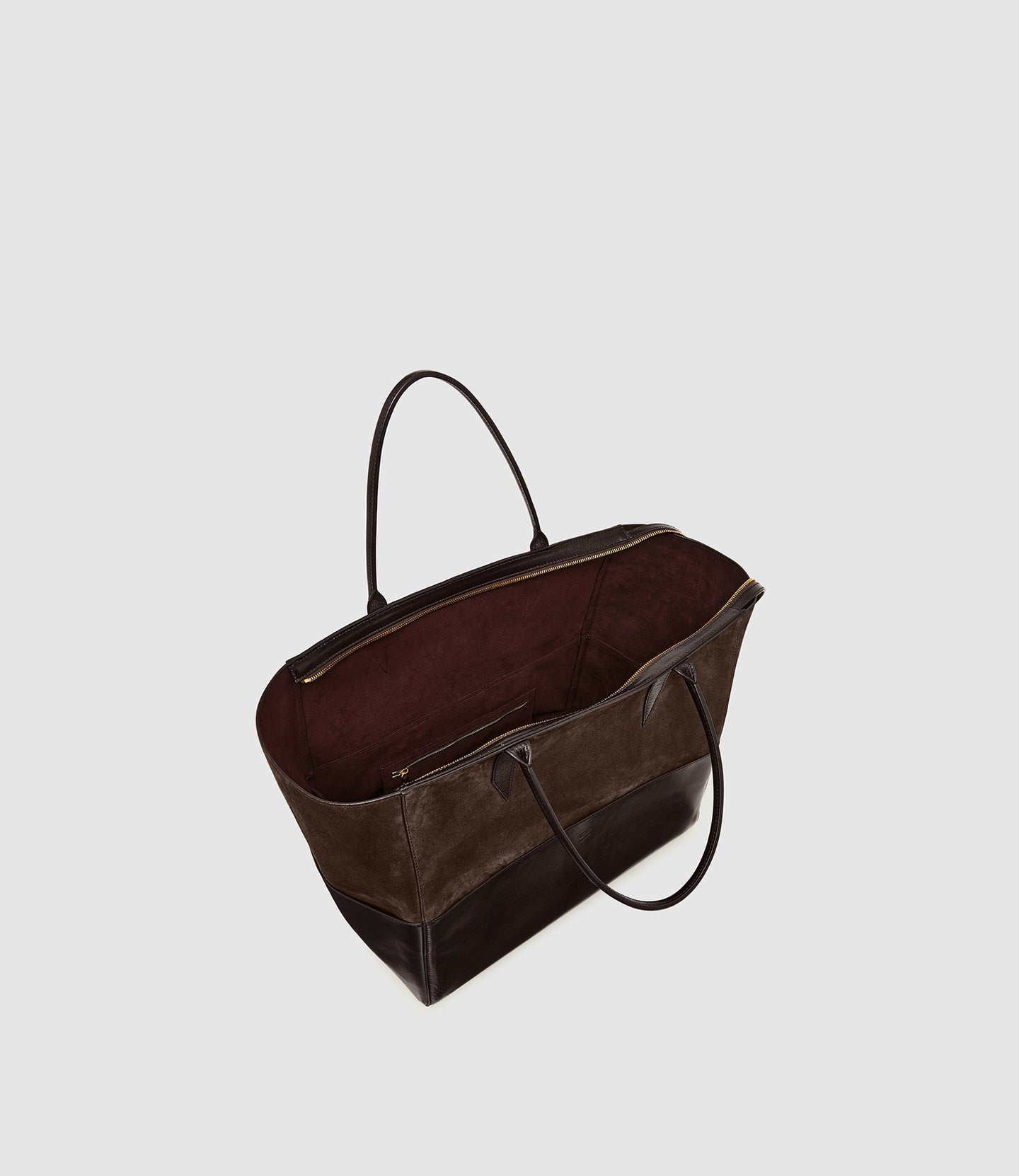 Incognito Large Elvis Cacao with Suede Chocolate