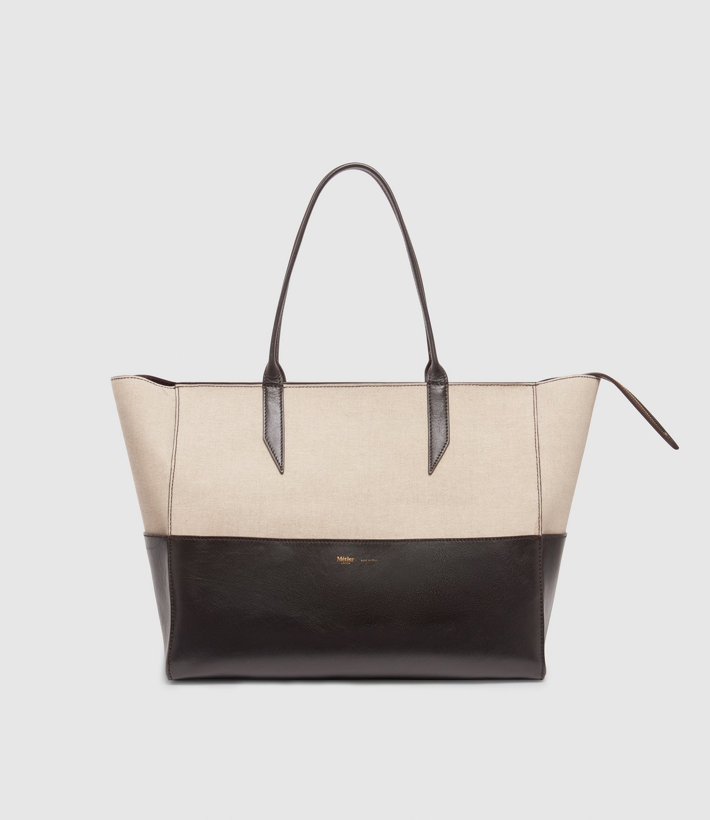 Incognito 36 Cabas Natural Linen with Cacao