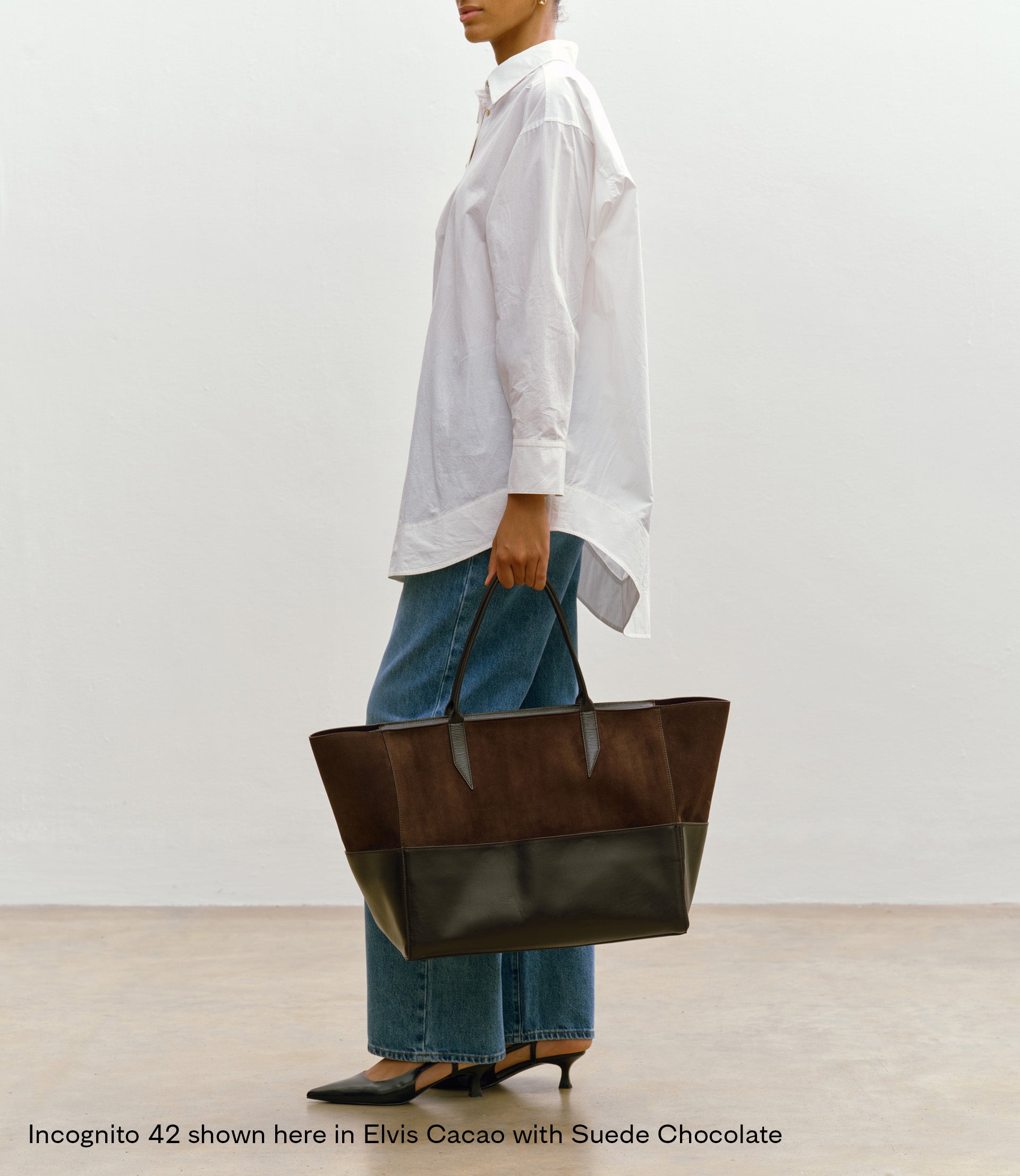 Métier Incognito 42 Handmade Italian Leather Travel Overnight Bag