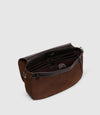 INDIANA JONES™ Hunter Messenger Chocolate Suede